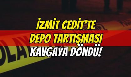 İzmit'te Depo Tartışması Kavgaya Döndü