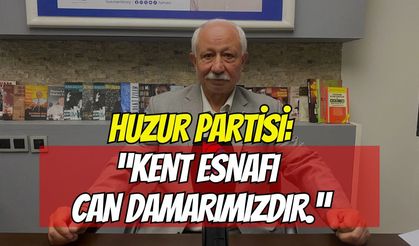Huzur Partisi’nden İzmit Belediyesi’ne esnaf çıkışı: “Kent esnafı can damarımızdır”