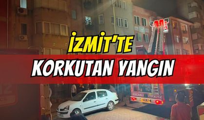 İzmit Müneccim Arif Sokak’ta Korkutan Yangın: Ekipler Seferber Oldu!
