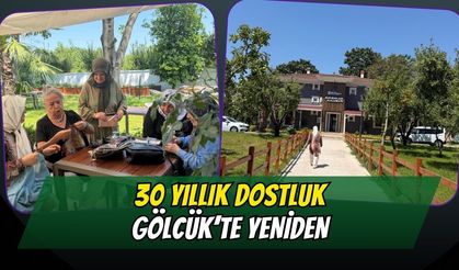 30 Yıllık Dostluk Gölcük’te Yeniden