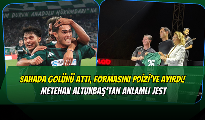 Sahada Golünü Attı, Formasını Poizi’ye Ayırdı! Metehan Altunbaş’tan Anlamlı Jest