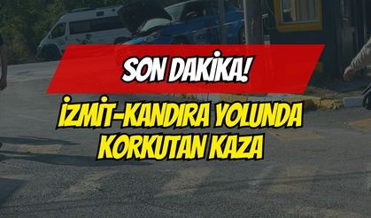 İzmit-Kandıra Yolunda Kaza!
