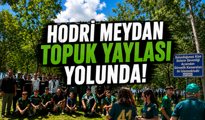 Kocaelispor Taraftarı Topuk Yaylası Yolunda