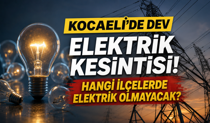 Kocaeli'de Elektrik Kesintisi: Hangi İlçelerde Olmayacak? 5 Eylül 2026