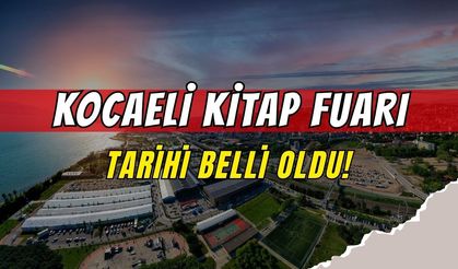 16.Uluslararası Kocaeli Kitap Fuarı İçin Tarih Belli Oldu
