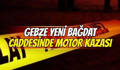 Gebze Beylikbağı’nda Motor Kazası: Motorcular Ölümden Döndü