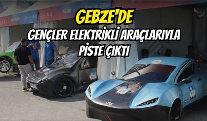 Gebze'de Gençler Elektrikli araçlarıyla Piste Çıktı