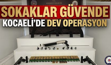 Kocaeli’de “Sokaklar Güvende” operasyonu