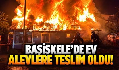 Başiskele’de Ev Alevlere Teslim Oldu