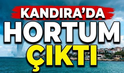 Kandıra’da Hortum Çıktı