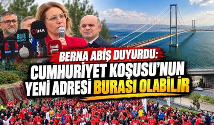 Berna Abiş Duyurdu Cumhuriyet Koşusu'nun Yeni Adresi Burası Olabilir