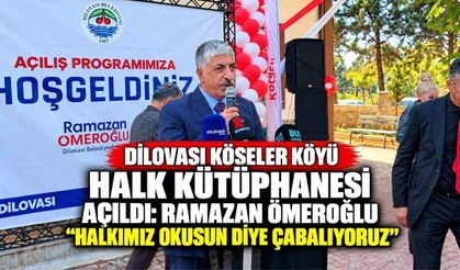 Dilovası Köseler Köyü Halk Kütüphanesi Açıldı: Ramazan Ömeroğlu “Halkımız Okusun Diye Çabalıyoruz”