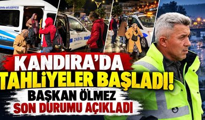 Kandıra’da Tahliyeler Başladı! Başkan Ölmez Son Durumu Açıkladı