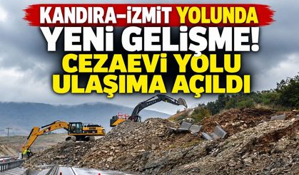 Kandıra–İzmit Yolunda Yeni Gelişme! Cezaevi Yolu Ulaşıma Açıldı