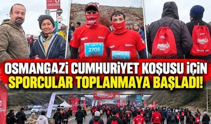Osmangazi Cumhuriyet Koşusu İçin Sporcular Toplanmaya Başladı!