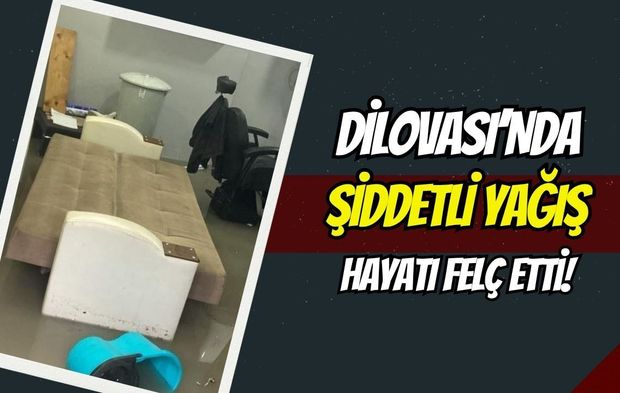 Dilovası'nda Şiddetli Yağış Hayatı Felç Etti: Alt Geçitler ve Ana Yollar Sular Altında Kaldı
