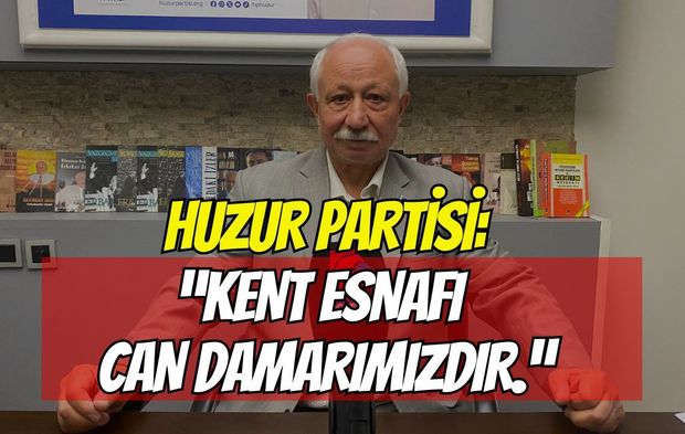 Huzur Partisi’nden İzmit Belediyesi’ne esnaf çıkışı: “Kent esnafı can damarımızdır”