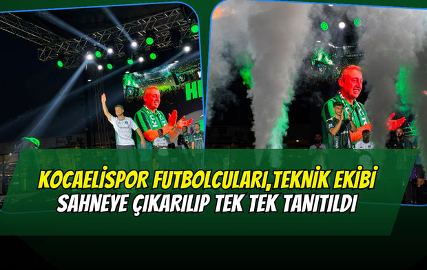 KOCAELİSPOR, TARAFTARIYLA BULUŞTU