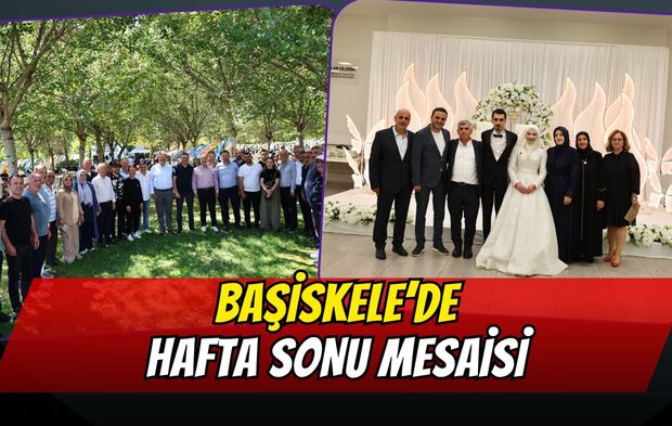 Başiskele'de Başkan Özlü'den Hafta Sonu Mesaisi