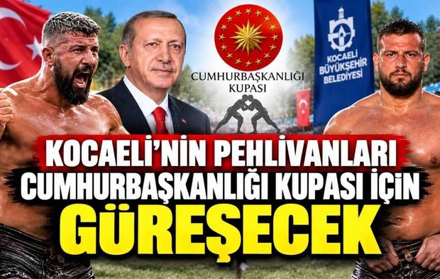 Kocaeli’nin Pehlivanları Cumhurbaşkanlığı Kupası İçin Güreşecek