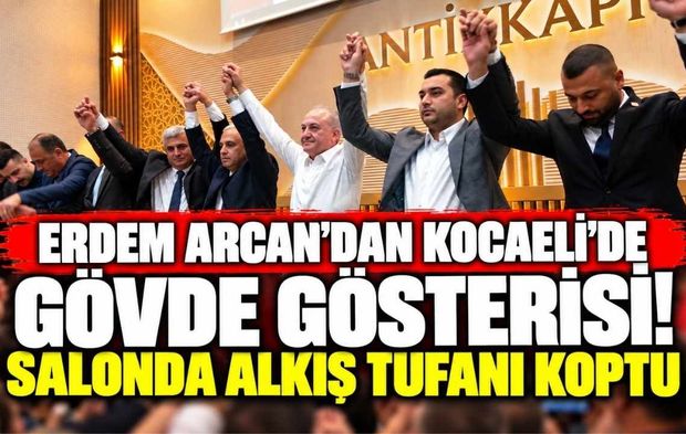 Erdem Arcan’dan Kocaeli’de Gövde Gösterisi! Salonda Alkış Tufanı Koptu