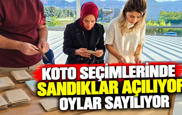 KOTO seçimlerinde sandıklar açılıyor: Oylar sayılıyor