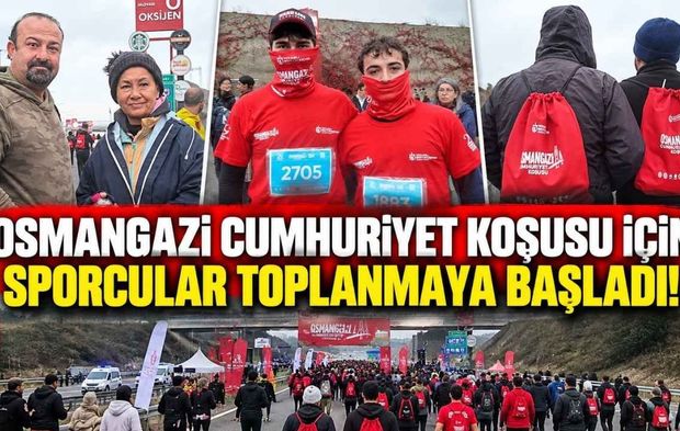 Osmangazi Cumhuriyet Koşusu İçin Sporcular Toplanmaya Başladı!