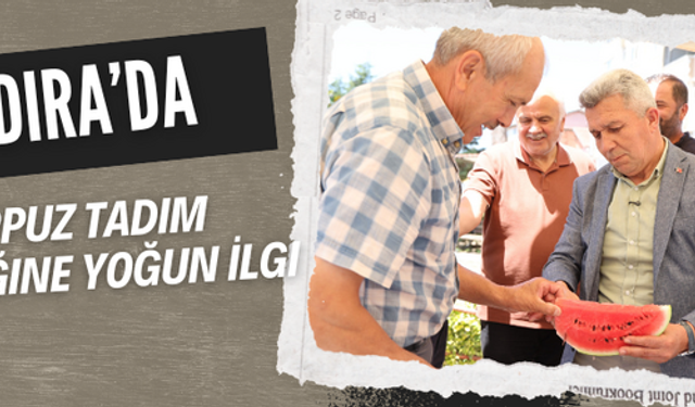 Kandıra’da Karpuz Tadım Etkinliğine Yoğun İlgi