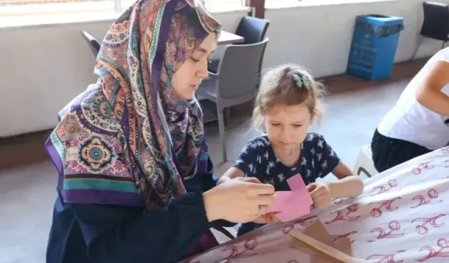 Derince Belediyesi’nden çocuklara atölye sürprizi