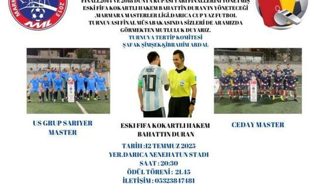 Darıca Cup’ta Finalin Adı Belli Oldu