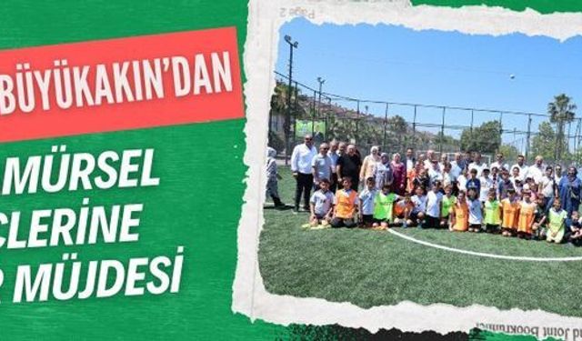 Büyükşehir’den Karamürsel’e modern futbol sahası