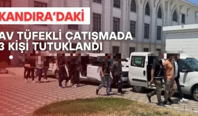 Kandıra’daki av tüfekli kavgada 3 kişi tutuklandı