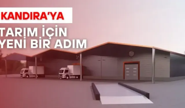 Kandıra’da tarıma güçlü destek. Modern dev depolar yapılacak