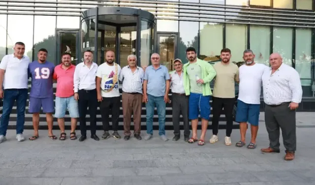 Kırkpınar Başpehlivanından Derince’ye ziyaret