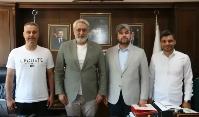 Körfez Vefa SK Başkanı Halil Kılıç’tan ASKF’ye İlk Ziyaret