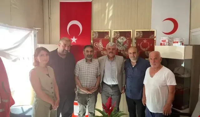MHP Heyetinden Kızılay Körfez Şubesi’ne Destek Ziyareti