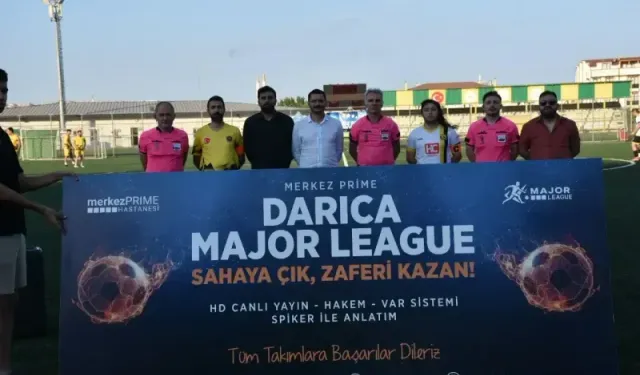 Darıca Major League’de Futbol Şöleni Başladı