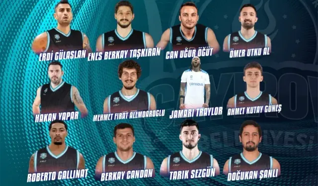 Çayırova Belediyesi’nden parkede iddialı kadro