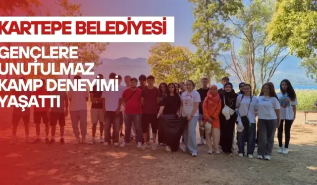 Kartepeli gençler bu kampta hem öğreniyor hem eğleniyor
