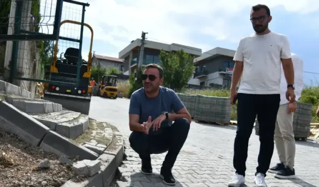 Başiskele Belediyesi yol çalışmalarında tempo yükseltti