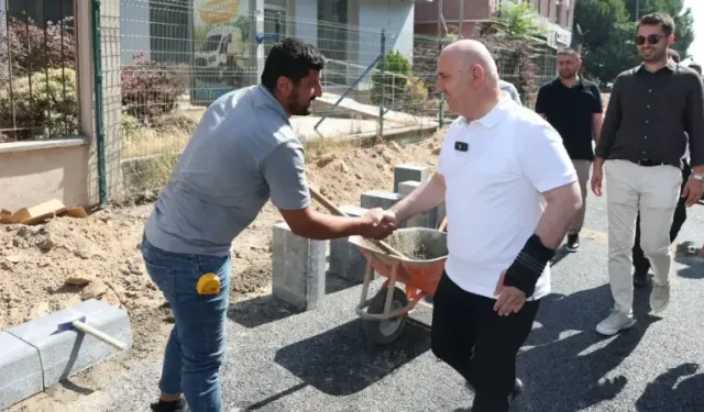 Darıca'da Prestij Cadde'sinde son aşamaya gelindi 