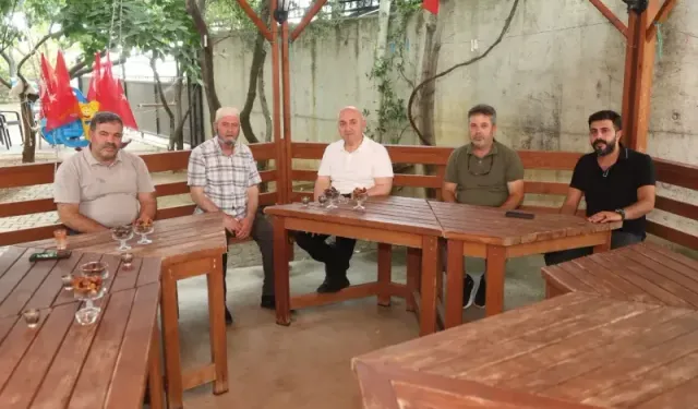 Muzaffer Bıyık’tan Hacdan dönen Darıcalılara hayırlı olsun ziyareti