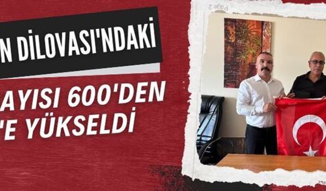 MHP Dilovası'nda üye yükselişi sürüyor