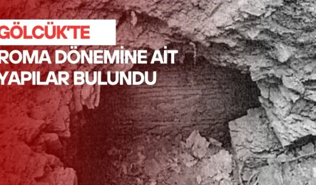 Gölcük'te Roma dönemine ait yapılar ortaya çıktı