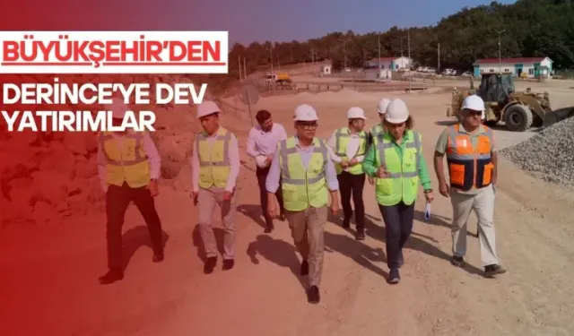 Baraçlı Derince turunda projeleri tek tek inceledi inceledi