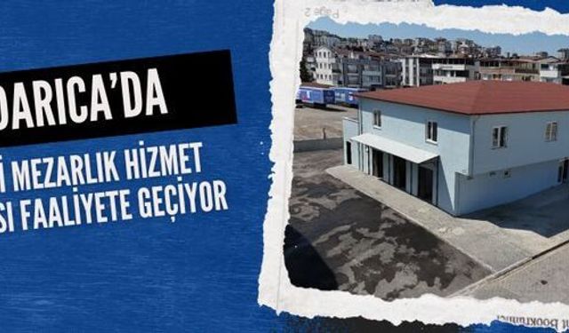 Darıca'ya yeni mezarlık hizmet binası geliyor