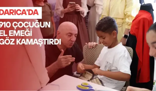 Darıca’da 910 çocuktan renkli şölen