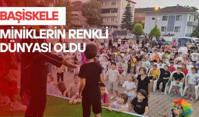 Başiskele miniklerin renkli dünyası oldu