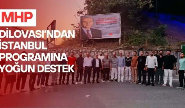 MHP’nin İstanbul’daki dev programına Dilovası’ndan tam destek