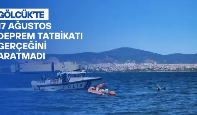 Gölcük’te 17 Ağustos deprem tatbikatı gerçeğini aratmadı